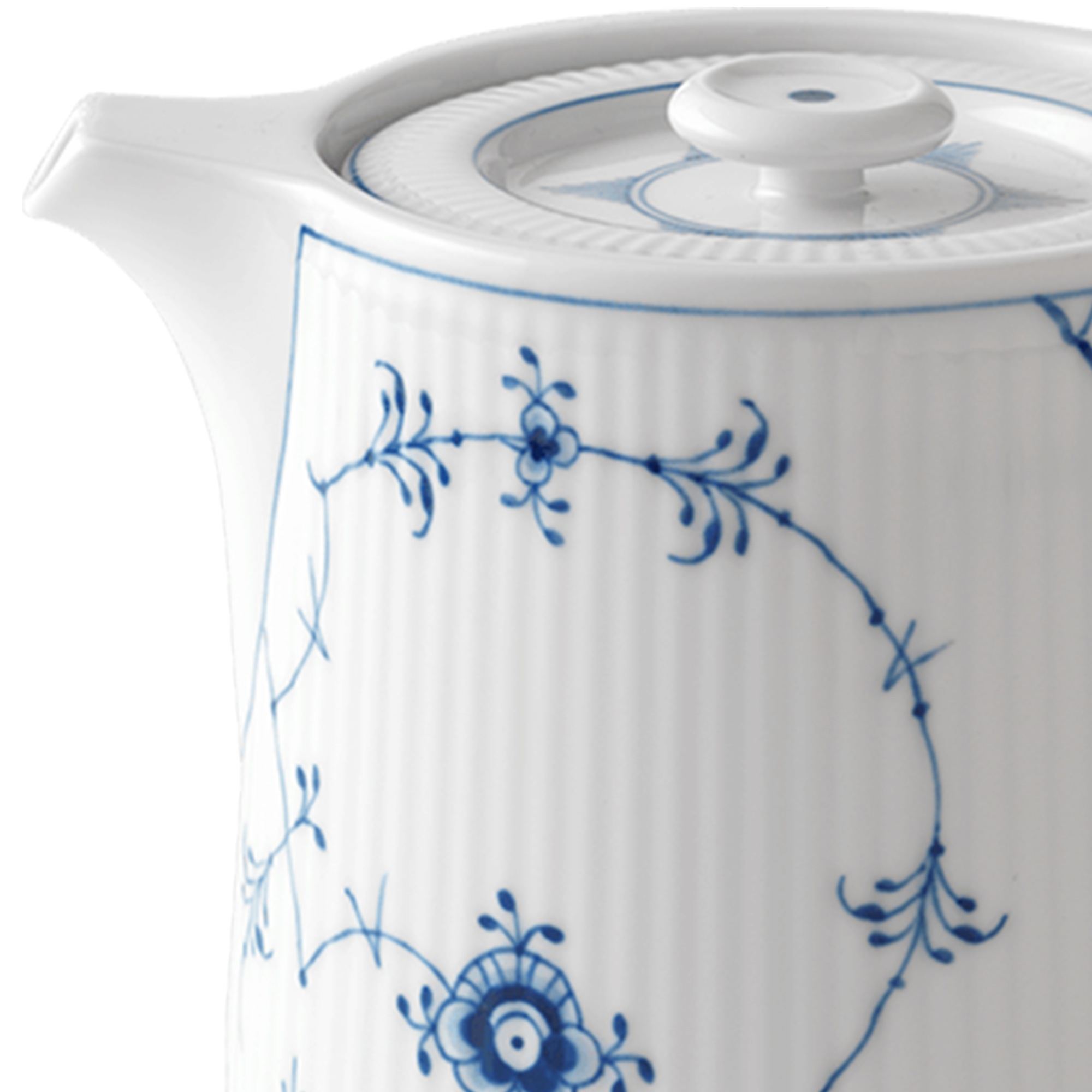 Zoom billed af Musselmalet Riflet Tekande 75 cl